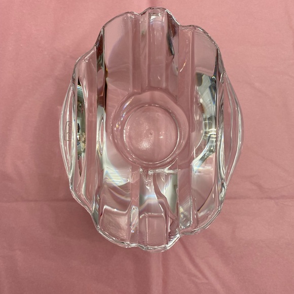 EUC ORREFORS SWEDEN CRYSTAL CANDLE HOLDER - Picture 5 of 9